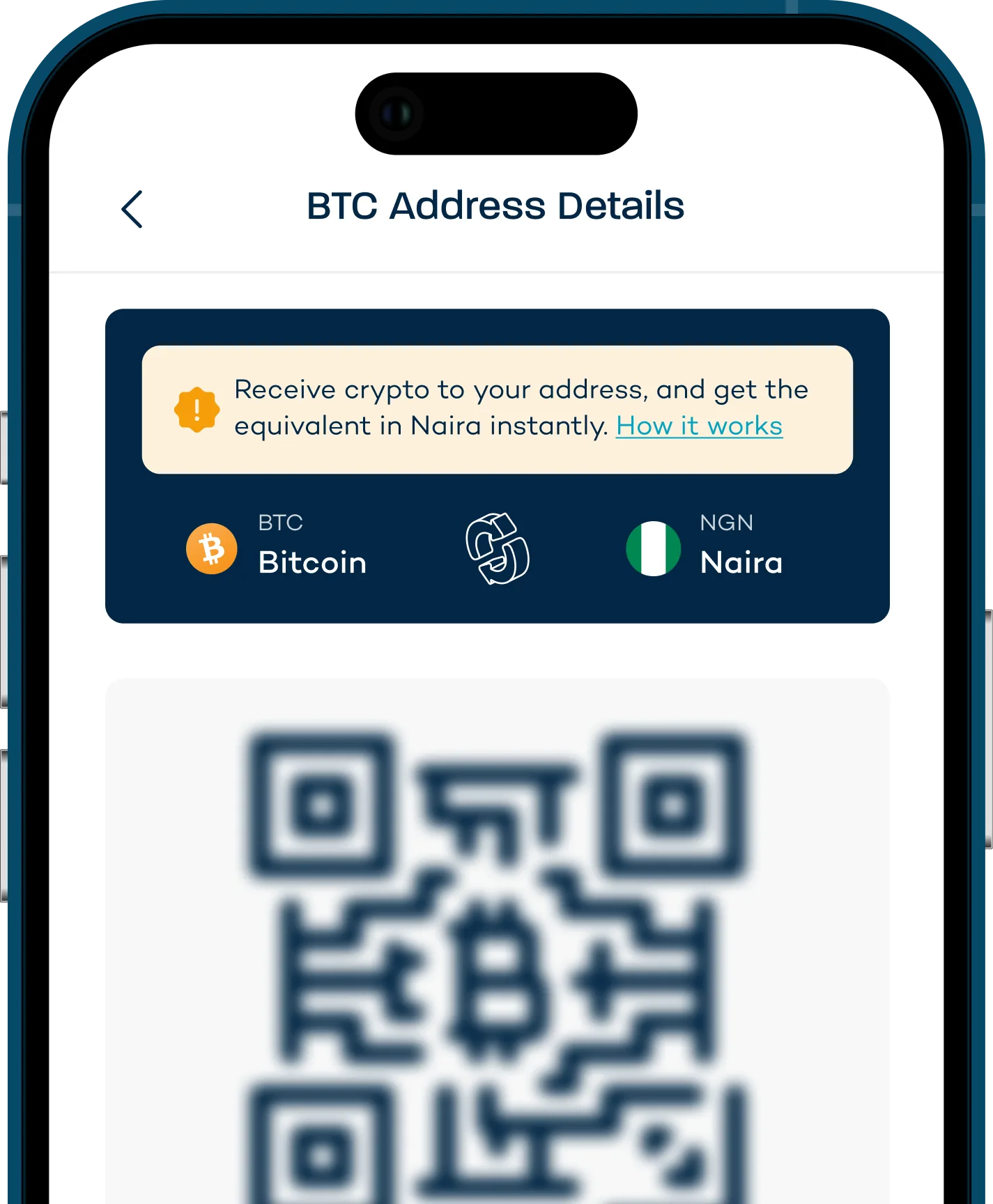 Bitcoin wallet address for selling BTC in Nigeria